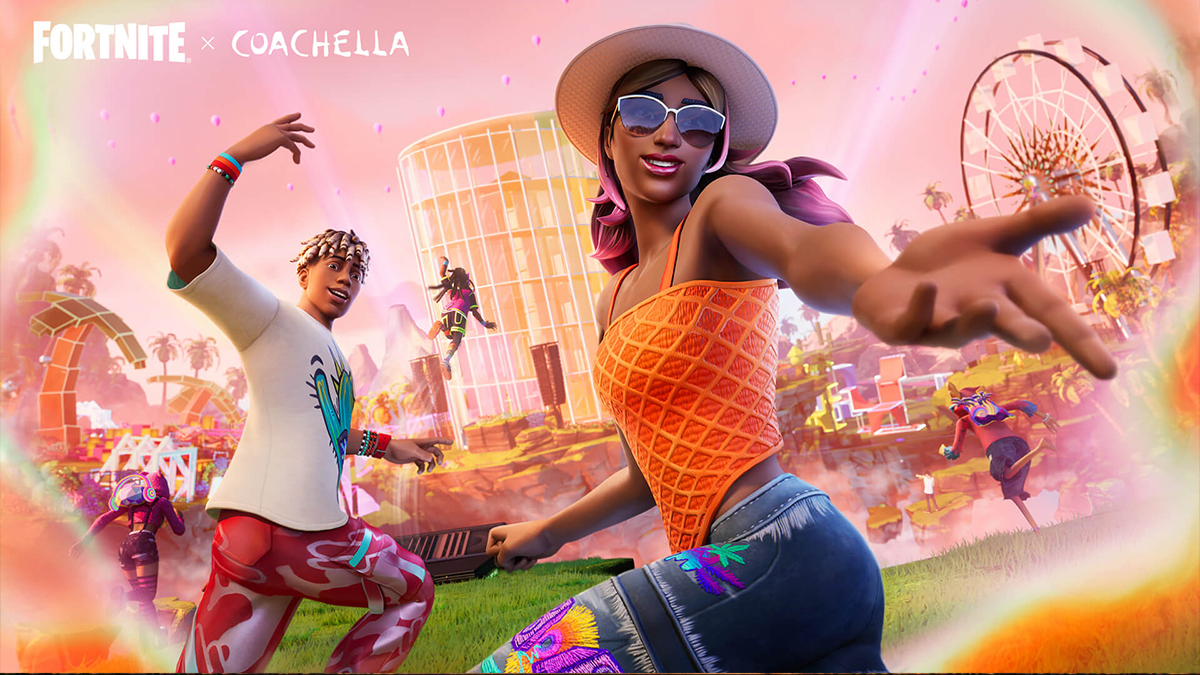 Fortnite x Coachella 2023: island codes, quests, dates, skins, rewards, all the info on the event