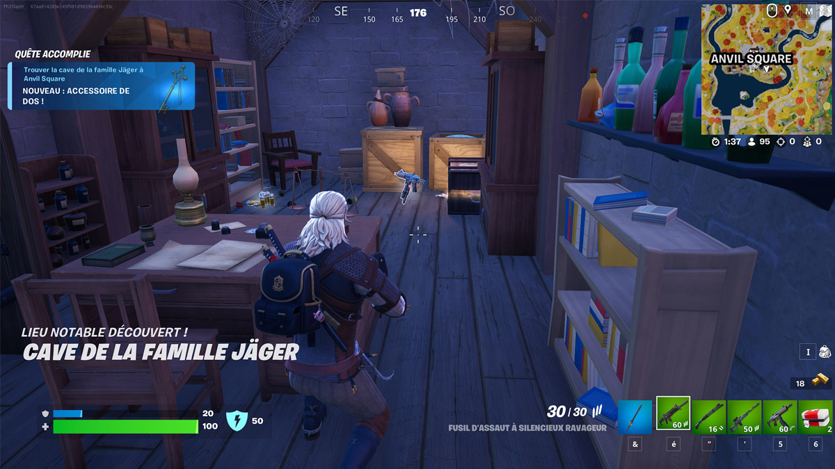 Jaeger’s Family Basement Fortnite, where to find it on the map ?